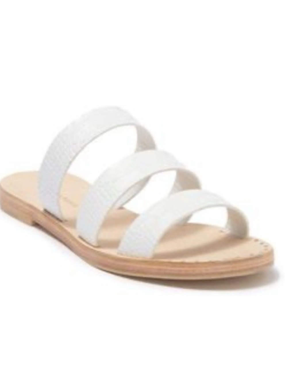 Freda Salvador Iris Multi-strap Sandal in White Croc — NWOT 9.5